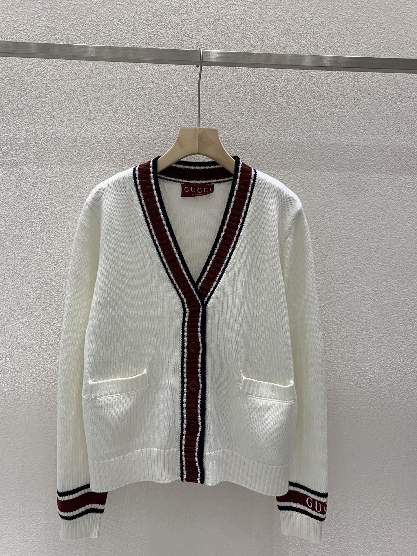 LV cardigan_white