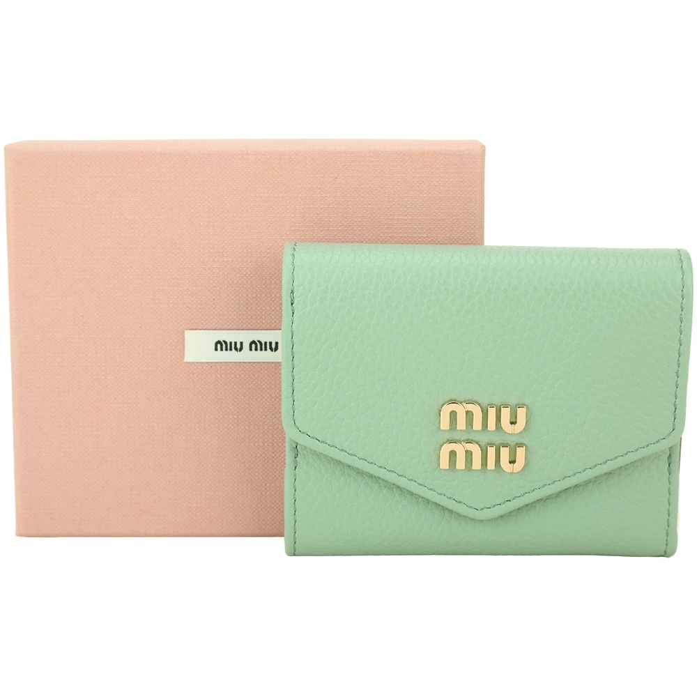 MIU MIU pocket wallet_mint