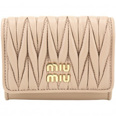 MIU MIU pocket wallet_Beige