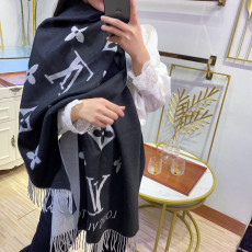 Louis Vuitton_SCARF_BLACK_60x180
