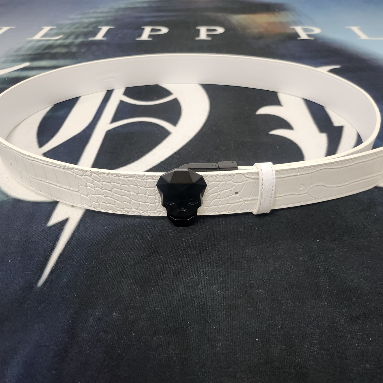 AMCR THE FACE.BUCK LE BELT(COWHIDE)